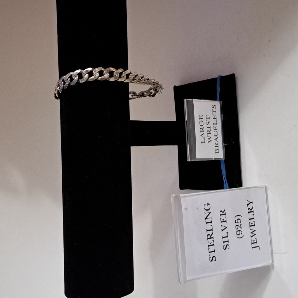 Vintage Sterling silver Italy 925 bracelet 9"